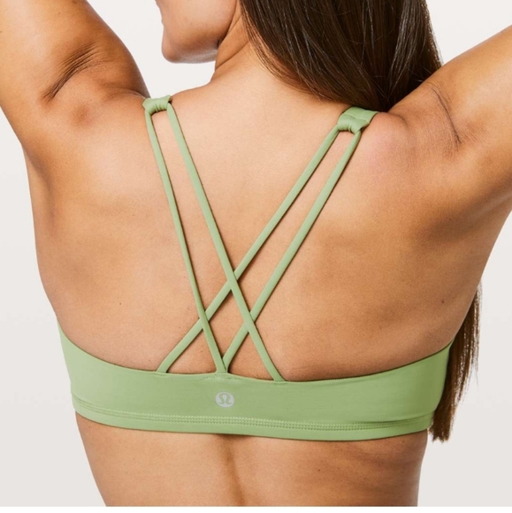 lululemon athletica Other - Lululemon Free To Be BraVista Green yoga bra